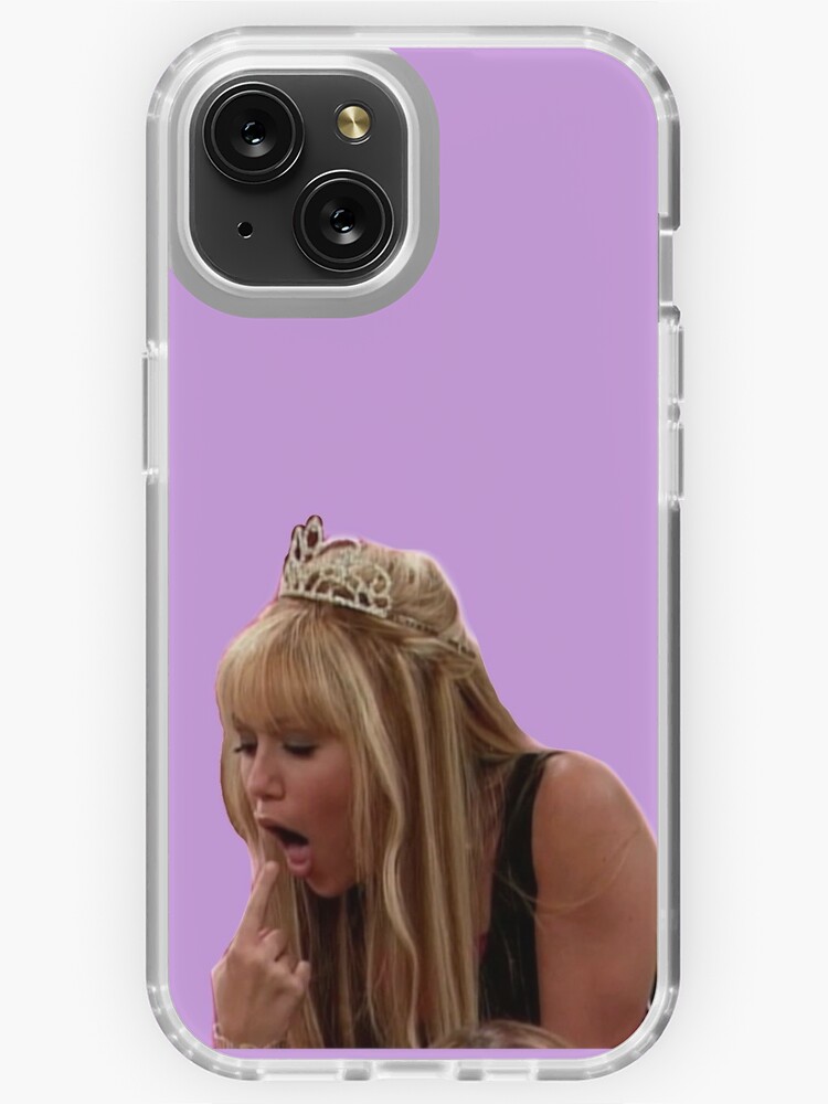 funny Hannah Montana sticker iPhone Case for Sale by Jenna Gardner