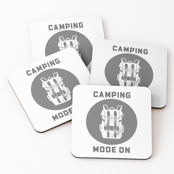 Item preview, Camping Mode On designed and sold by BlueCloverTrend.