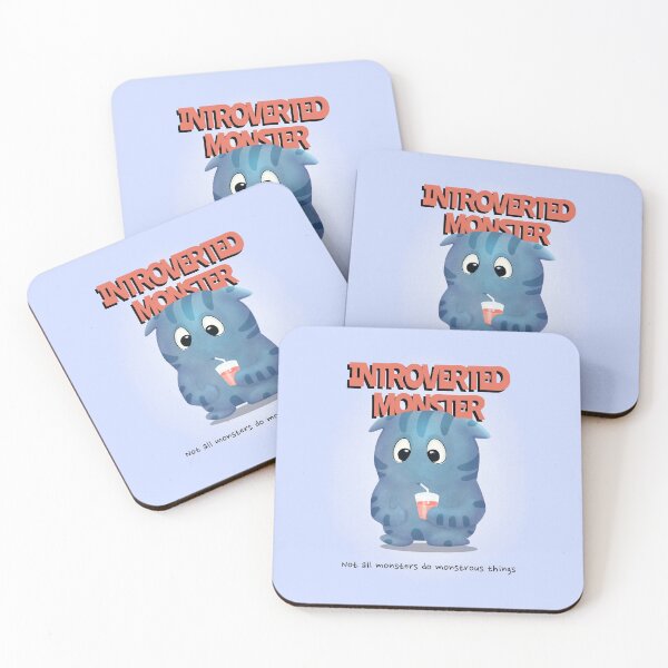 Item preview, INTROVERTED MONSTER | Not All Monsters Do Monstrous Things designed and sold by AladdinMktgs.