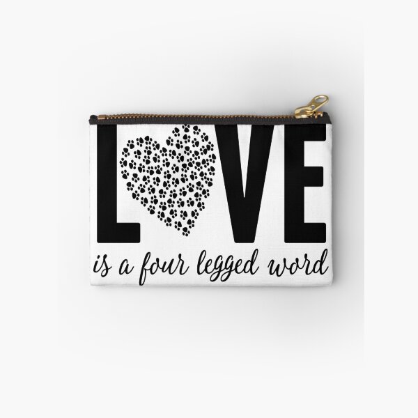 Item preview, LOVE is a Four Legged Word Pet Lover Novelty Graphic graphic designed and sold by nikkidawn74.