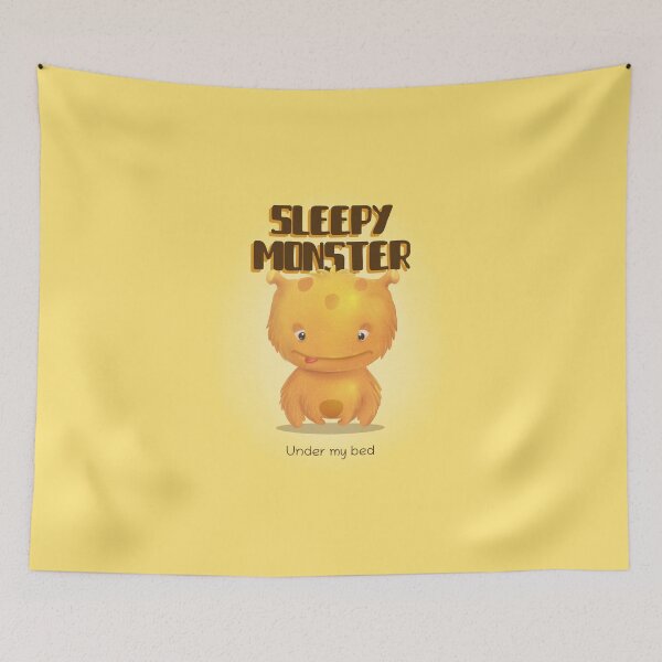 Item preview, SLEEPY MONSTER | Under My Bed designed and sold by AladdinMktgs.