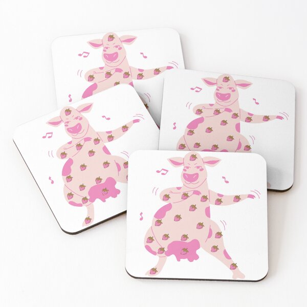 Item preview, Dancing Strawberry Cow designed and sold by Gladiatorz.