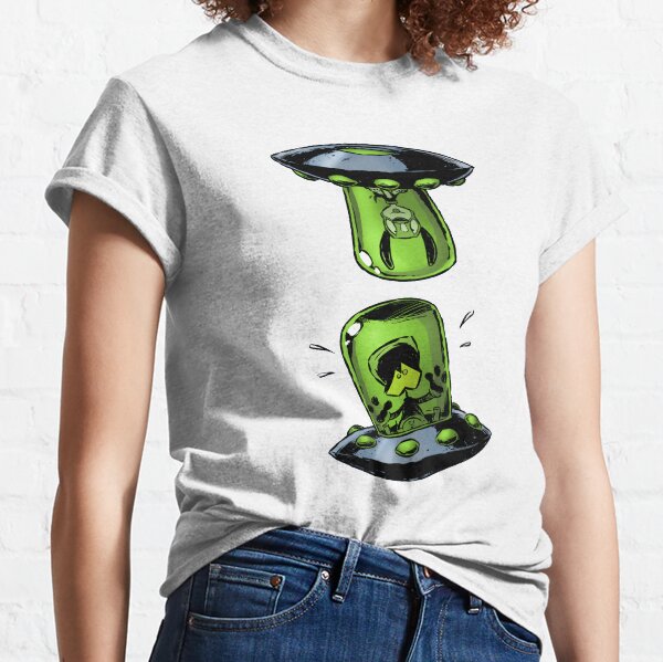 Aliens vs Puppies: Top Dog Classic T-Shirt