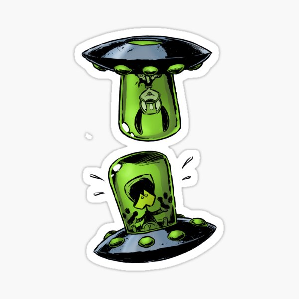 Aliens vs Puppies: Top Dog Sticker
