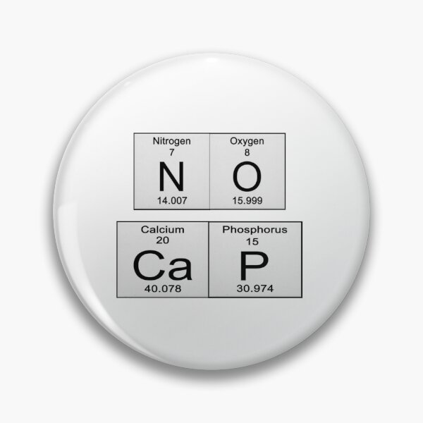 Item preview, No Cap (Periodic Elements) designed and sold by KLJDesigns.