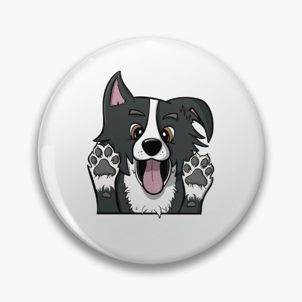 Item preview, Border Collie - Cute Cartoon Dog (White) designed and sold by LEFDDesigns.