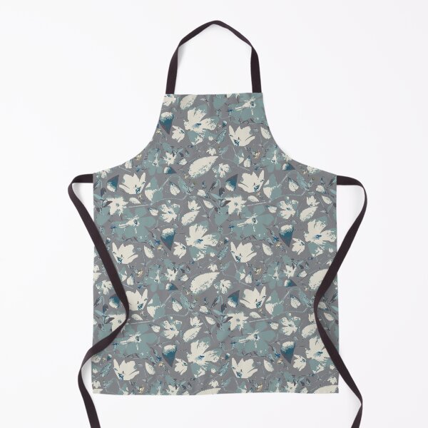 Item preview, Grey Watercolor Clematis designed and sold by StudioPosies.