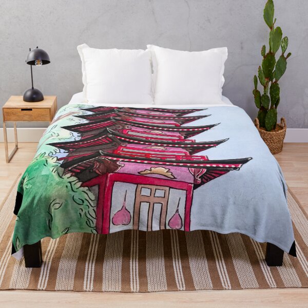 Item preview, Japanese Multi-Roofed Tower Building designed and sold by Lady-Lilac.