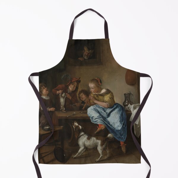 Item preview, Jan Steen - Children Teaching A Cat To Dance, Known As the Dancing Lesson , 1679 designed and sold by artcenter.