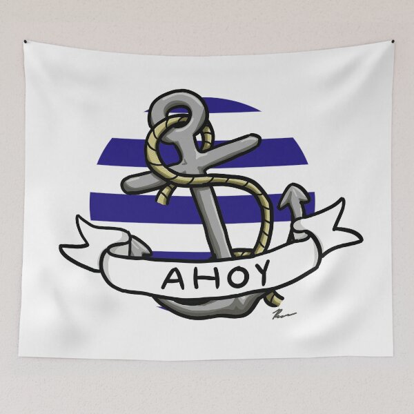 Item preview, Ahoy designed and sold by RachelRabbbit.
