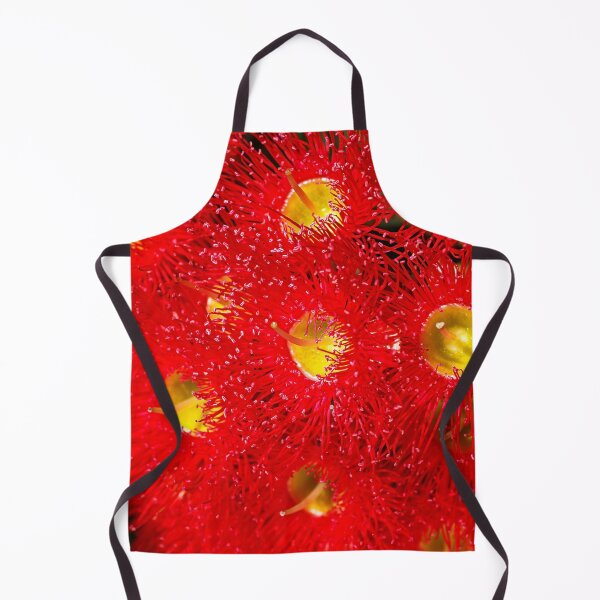Item preview, Eucalyptus Red Flowers Glow designed and sold by Joy Watson - Natural Light Photography .