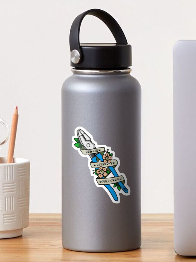Thumbnail 1 of 3, Sticker, Bringing wattage to your cottage designed and sold by Localnonunion.