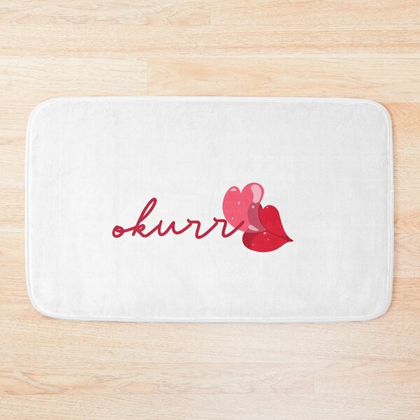 Item preview, okurr with red lips and pink heart designed and sold by Gee Creatives.