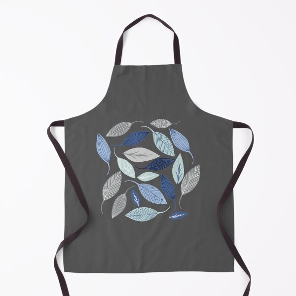 Item preview, Blue leaves designed and sold by mischellero.