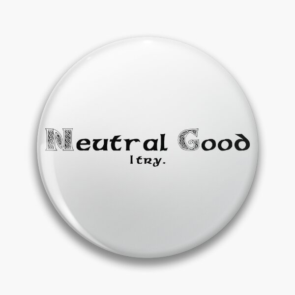 Item preview, Neutral Good designed and sold by Jasmine Zellmer.