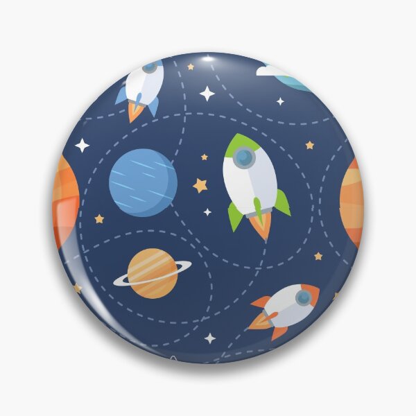 Item preview, Galaxy Space Pattern | Astronaut Planets Rockets designed and sold by anziehend.