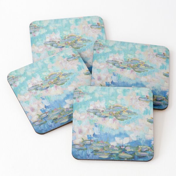 Item preview, Cloud reflections and lilies designed and sold by Bonnyview Studio.