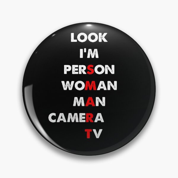 Item preview, Look I'm Smart Person Woman Man Camera TV designed and sold by Kathrine2302.