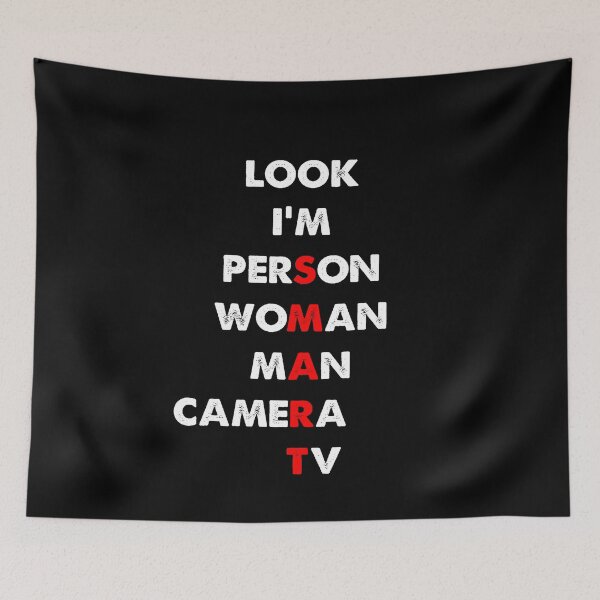 Item preview, Look I'm Smart Person Woman Man Camera TV designed and sold by Kathrine2302.