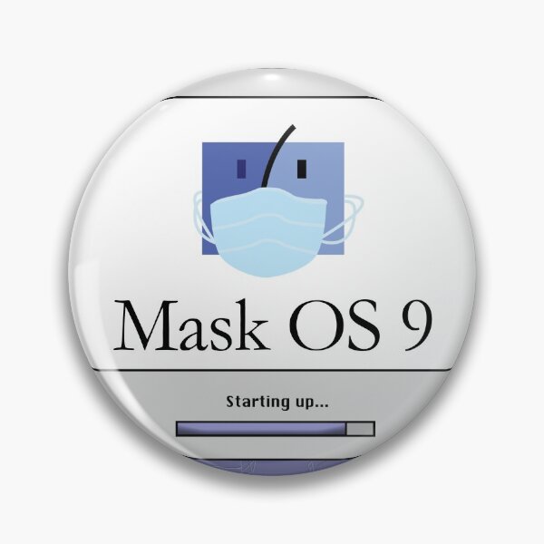 Item preview, Vintage 90s 'Mask OS 9' Operating System Parody designed and sold by tdlacct.