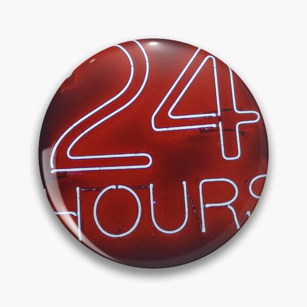 Item preview, 24 hrs in red  designed and sold by designbywhacky.
