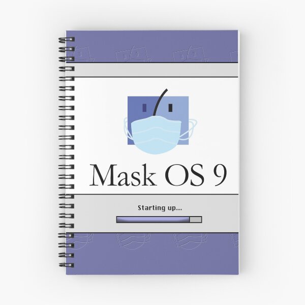Item preview, Vintage 90s 'Mask OS 9' Operating System Parody designed and sold by tdlacct.