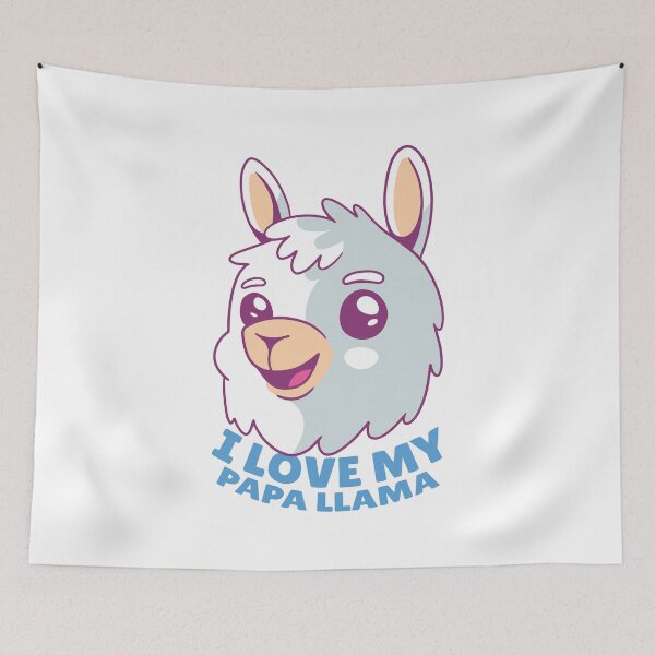 Artikelvorschau, Baby Lama | Papa Lama entworfen und verkauft von DerSenat.