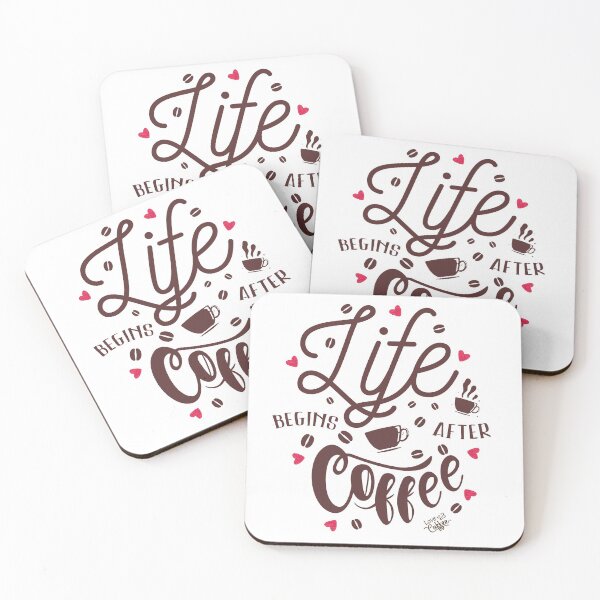 Item preview, Life begins after Coffee designed and sold by fanslovers.