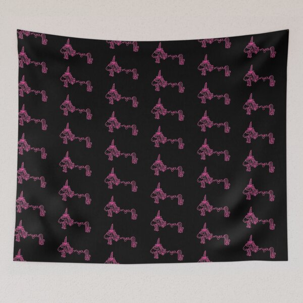 Item preview, Mya Pink Unicorn Personalized Girl Name designed and sold by JaneApril.