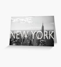 new york Greeting Card
