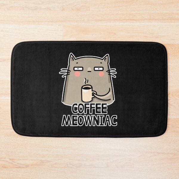 Item preview, Coffee Maniac Cat  designed and sold by Kleon Seo.