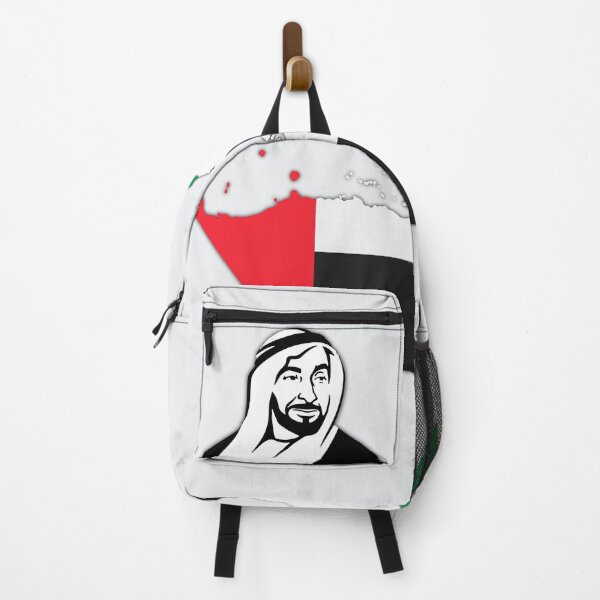 Item preview, Map of United Arab Emirates with flag and al shaikh Zayed bin Sultan designed and sold by mashmosh.