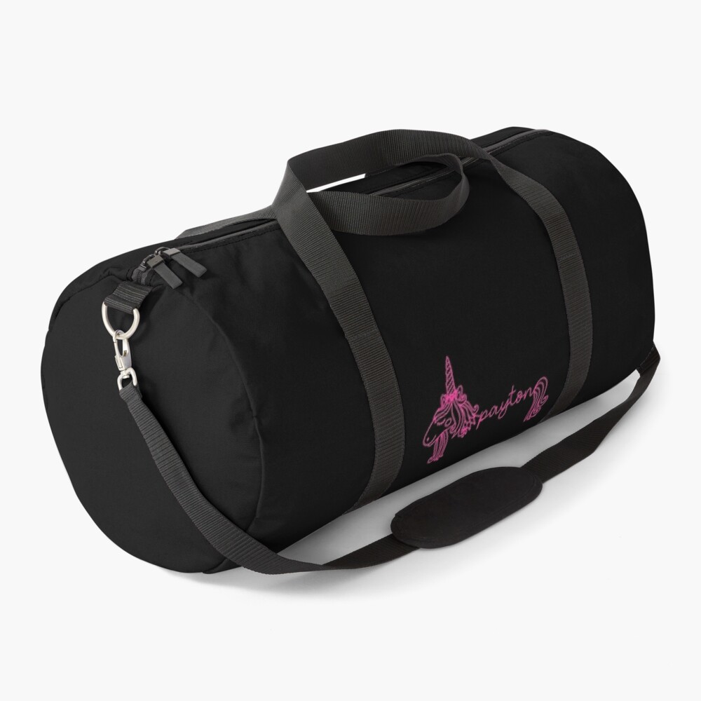 Personalized Girls Unicorn Duffel Bag or Tote Bag-small Pink 