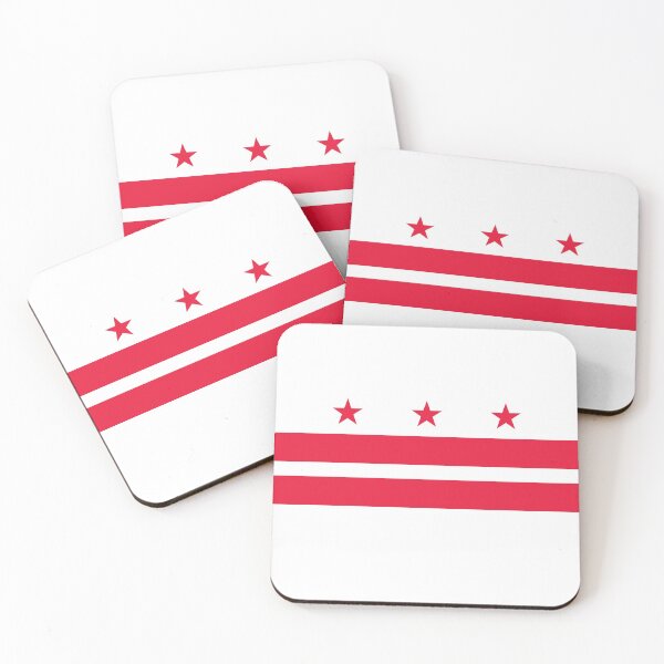 Item preview, Flag of Washington, DC designed and sold by brigadeiro.