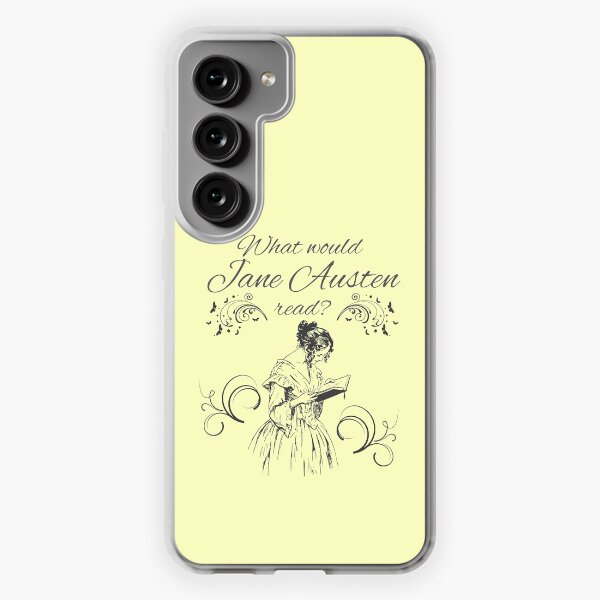 Jane Austen Vintage Book Club Mr. Darcy & Lizzy Fans Literary Pride and  Prejudice Gifts | Samsung Galaxy Phone Case