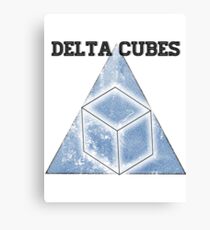 Abed's Delta Cubes Canvas Print