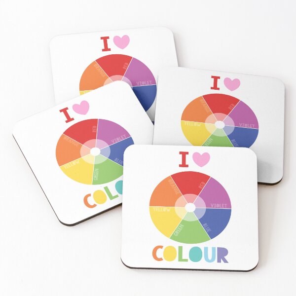 Item preview, I love color colorwheel designed and sold by creativemonsoon.