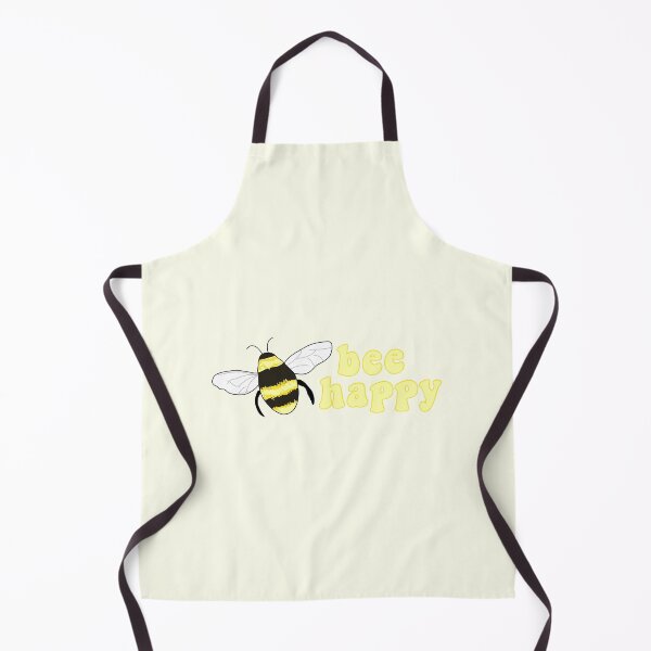 Item preview, ‘bee happy’ retro design designed and sold by abbeygfrerer.