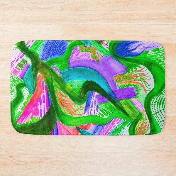 Item preview, Lime Watercolour Abstract  designed and sold by Lois Gardiner.