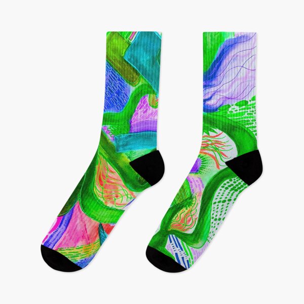 Item preview, Lime Watercolour Abstract  designed and sold by Lois Gardiner.