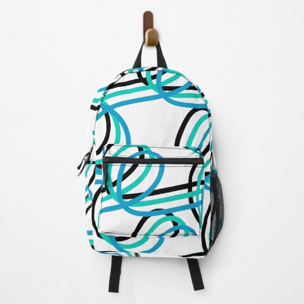 Item preview, Blue Curved Lines designed and sold by Relixuss.