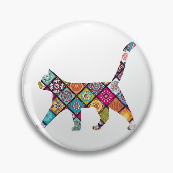 Item preview, Cute Mandala Pattern Cat designed and sold by CarlosAlberto.