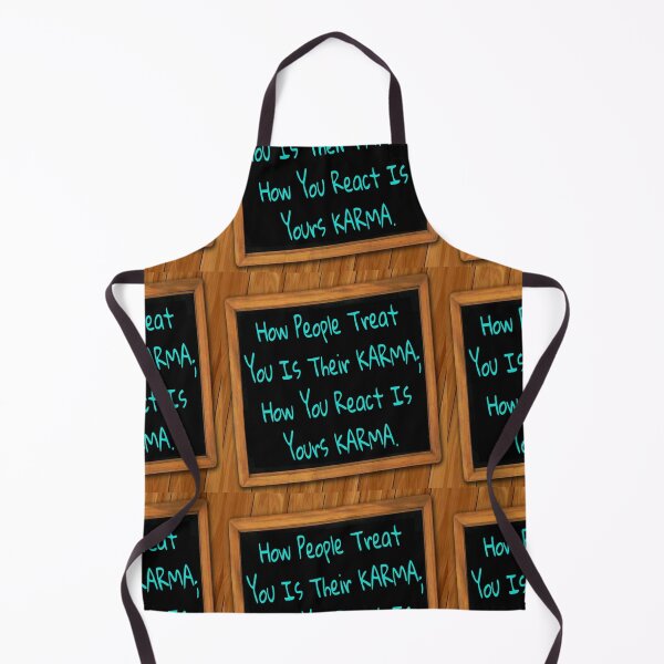 Item preview, Karma quote Wooden frame print designed and sold by 59SHOP24.