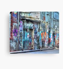 Laneways Metal Print