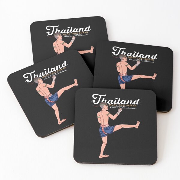 Item preview, Mural Painting Muay Thai Boran designed and sold by KewaleeTee.
