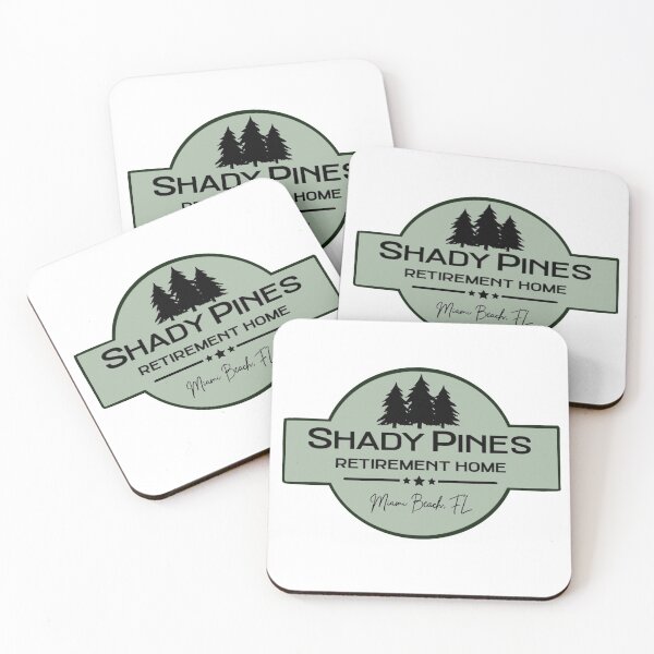 Item preview, Shady Pines Retirement Home designed and sold by KatDrawsIt.