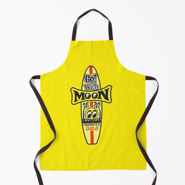 go with moon eyes Apron