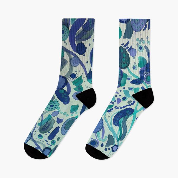 Item preview, Blue fun pattern designed and sold by Lois Gardiner.