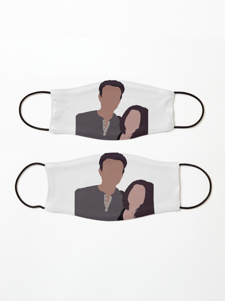 Davina Claire and Kol Mikaelson Sticker for Sale by alisejdesigns