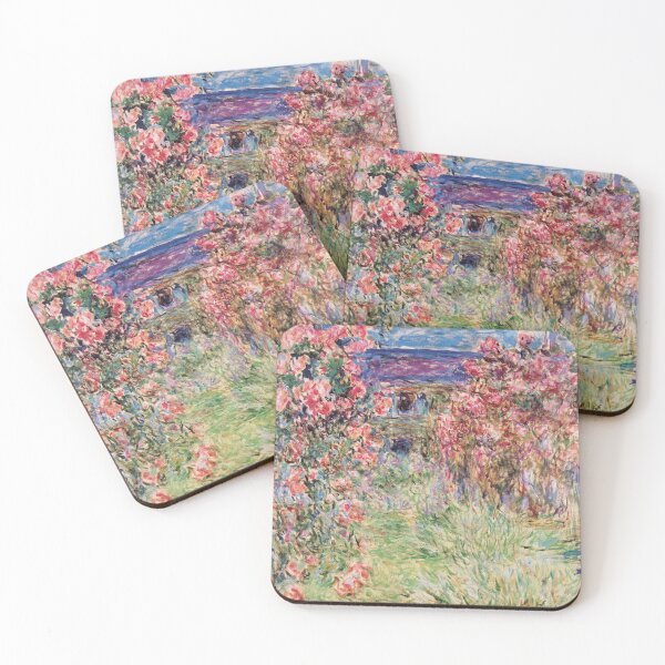 Item preview, Monet House Among The Roses Classic Fashion designed and sold by webpatty.